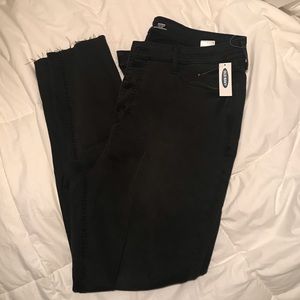 Old navy high rise black jeans